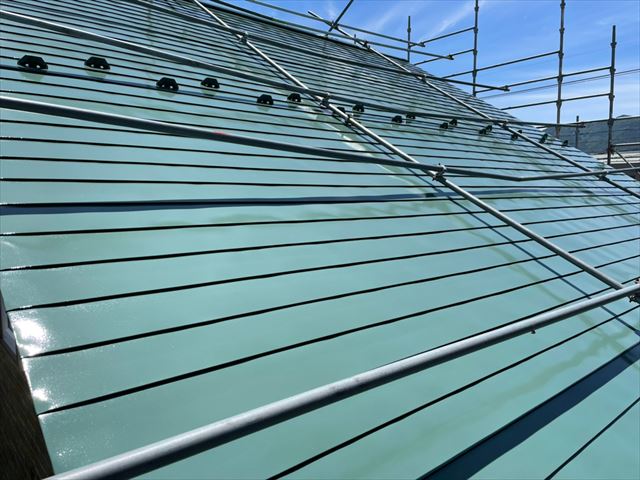 諏訪市屋根塗装